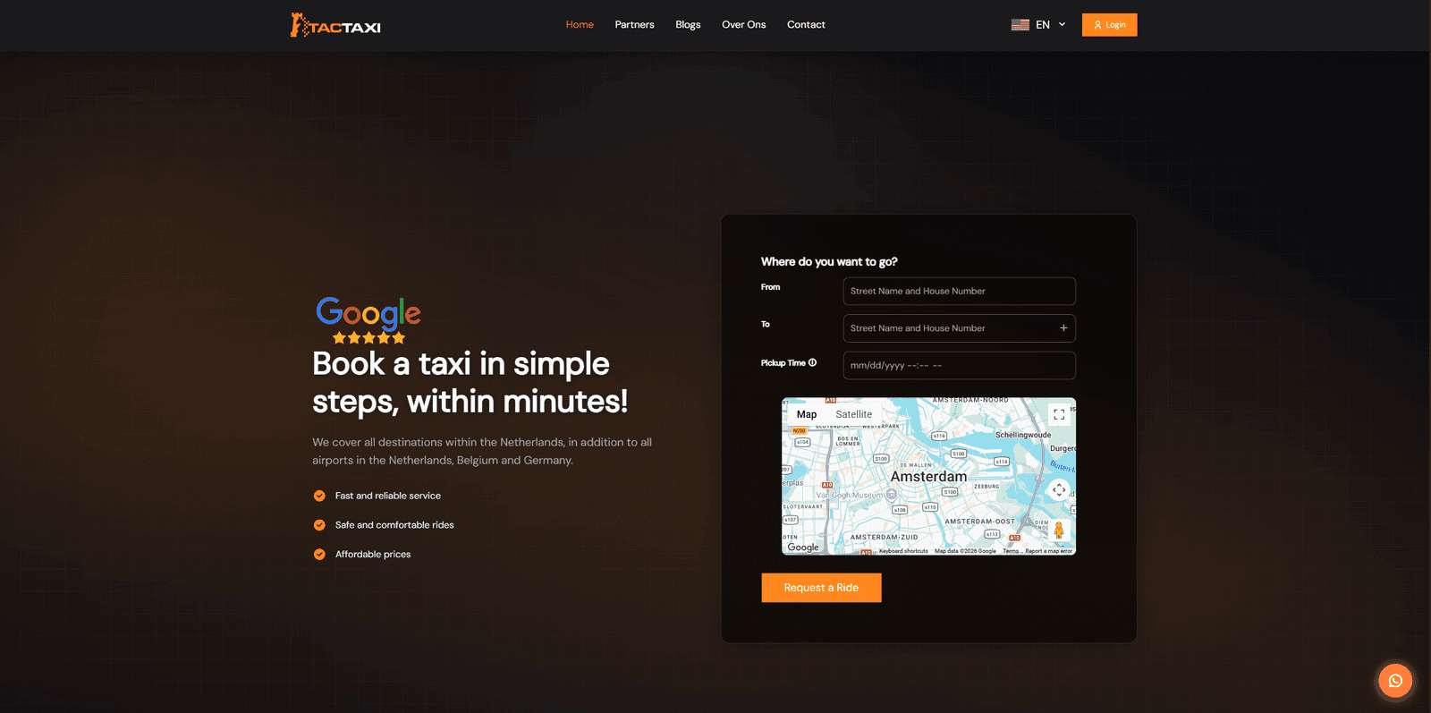 TAC Taxi - نظام خدمات النقل الذكي